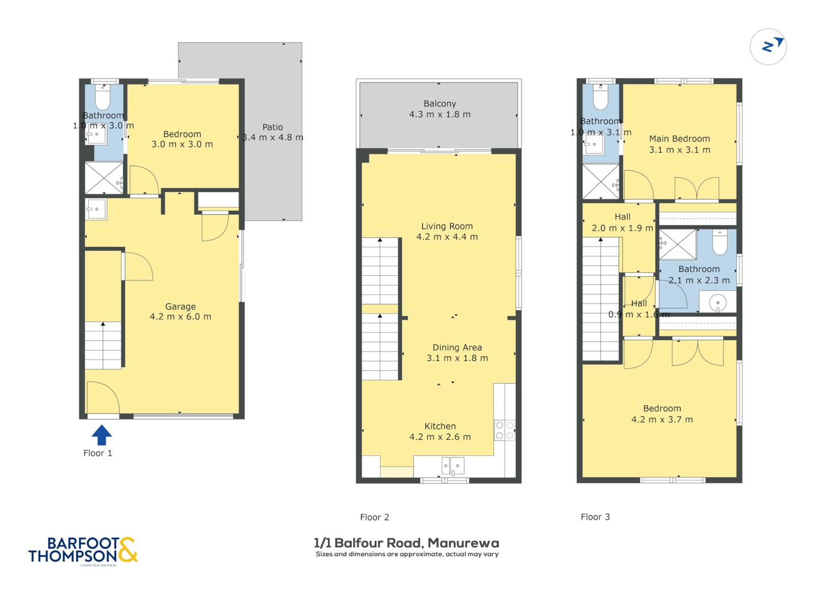 Manurewa 3બેડરૂમ Nest Or Invest