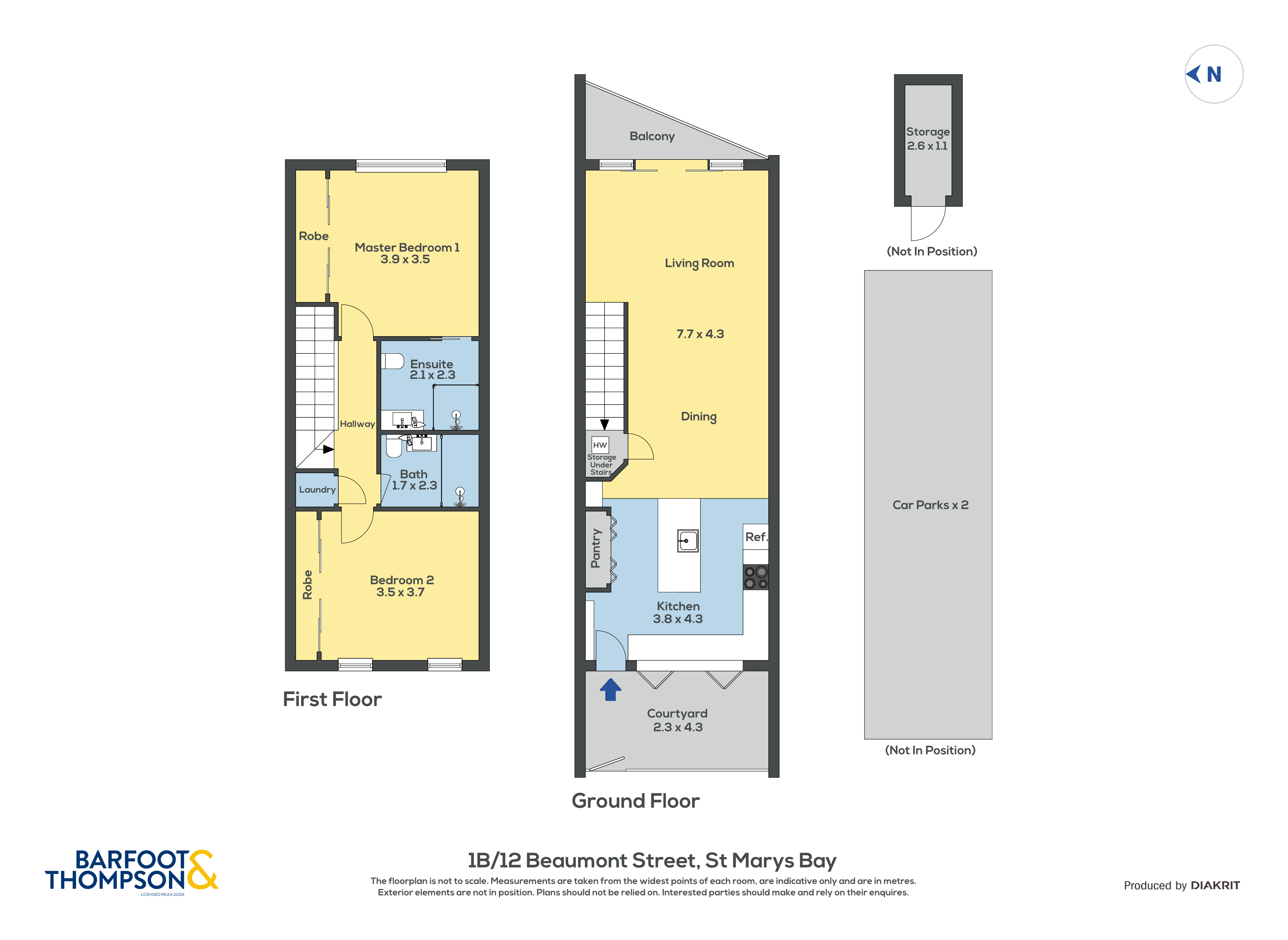 Sold 1B 12 Beaumont Street St Marys Bay May 2023 Barfoot Thompson