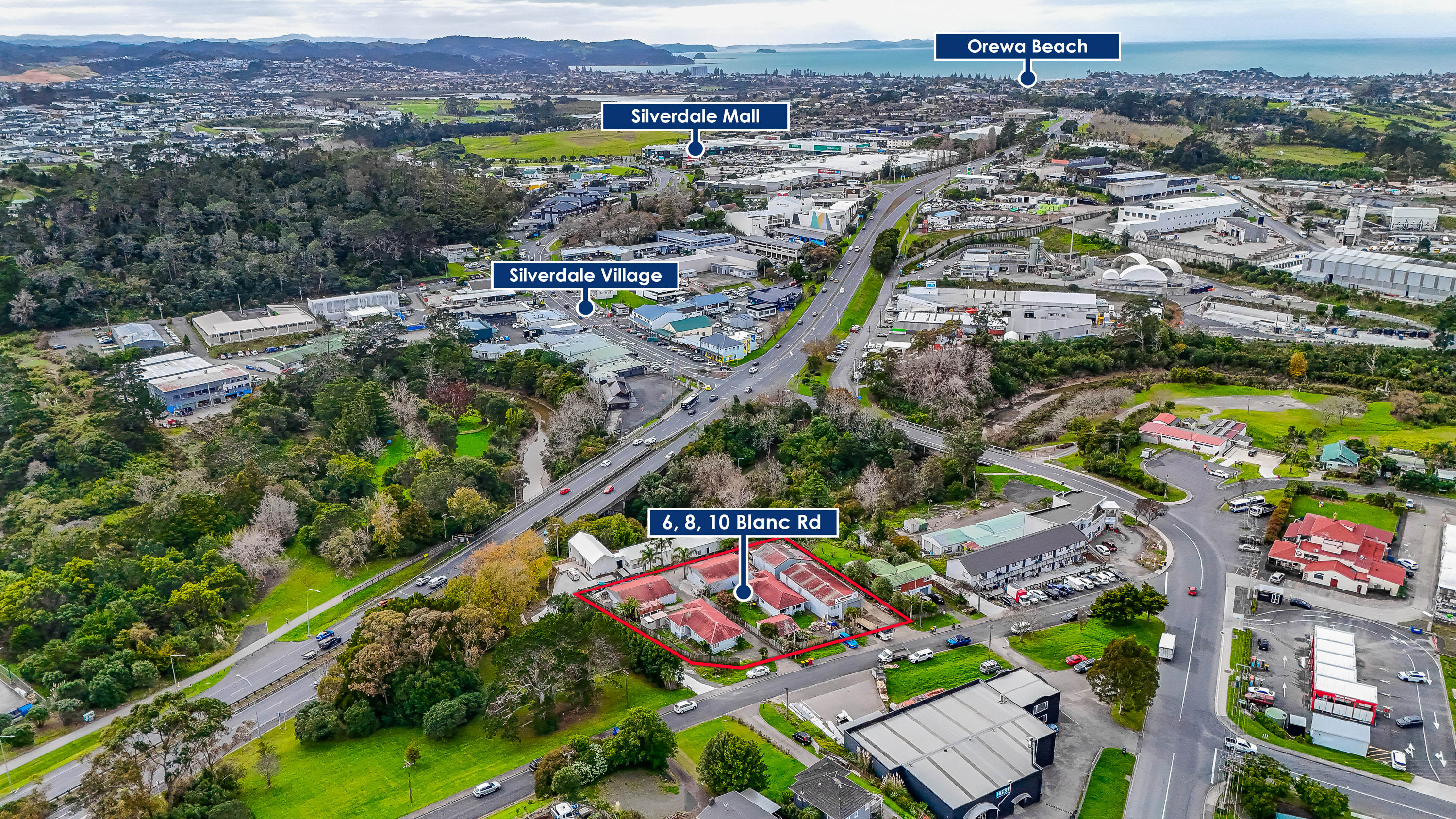Property located at 6,8,10 Blanc Road, Silverdale, Auckland | Barfoot &amp; Thompson