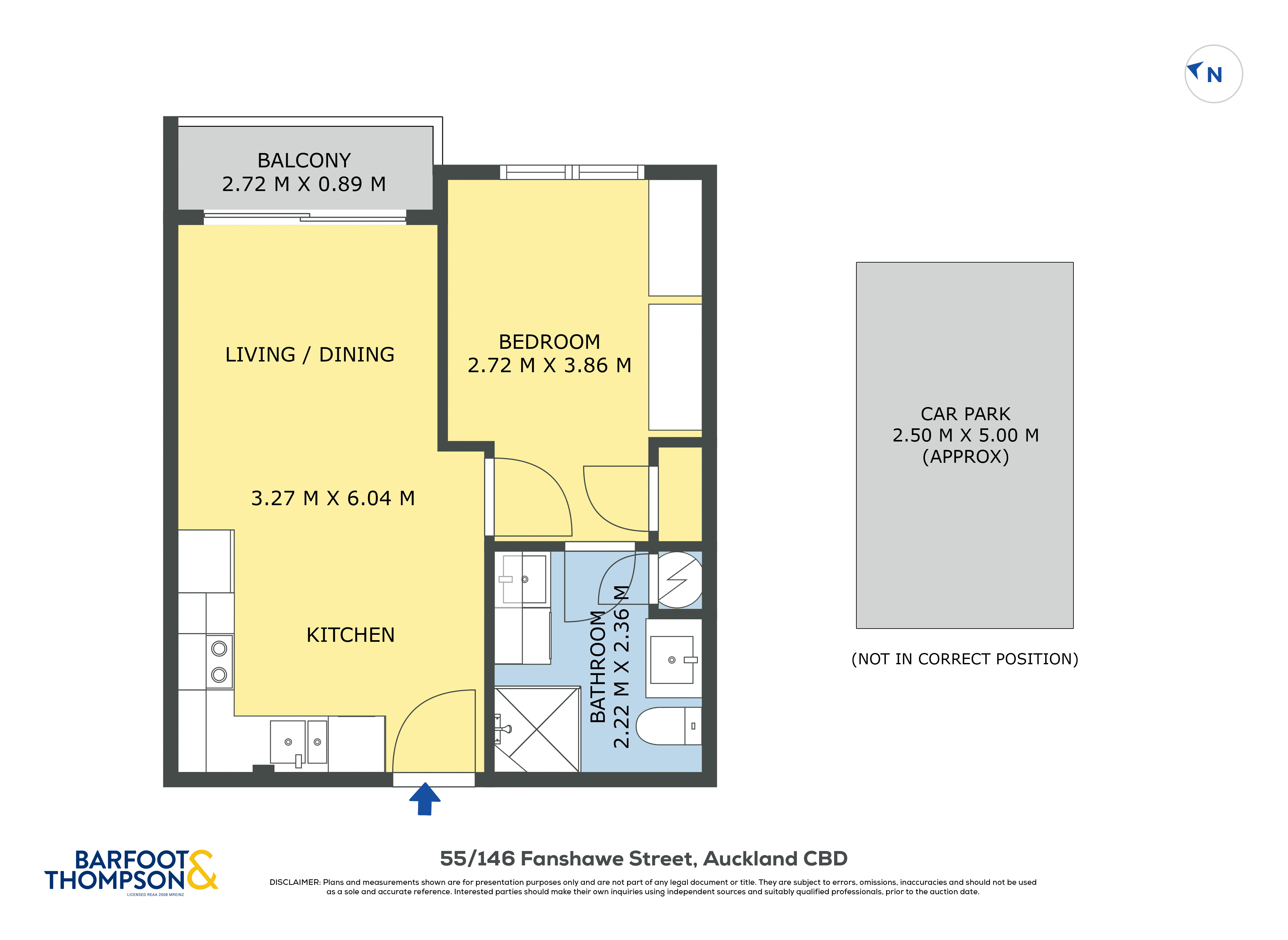 Sold property located at 55/146 Fanshawe Street, City Centre, Auckland | Barfoot &amp; Thompson